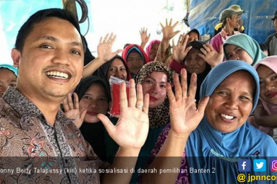 Ronny Berty Talapessy Optimistis Jokowi - Ma'ruf Menang di Banten Hingga 60 Persen - JPNN.COM