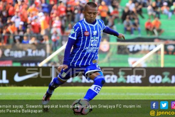 Siswanto Resmi Berkostum Sriwijaya FC - JPNN.COM