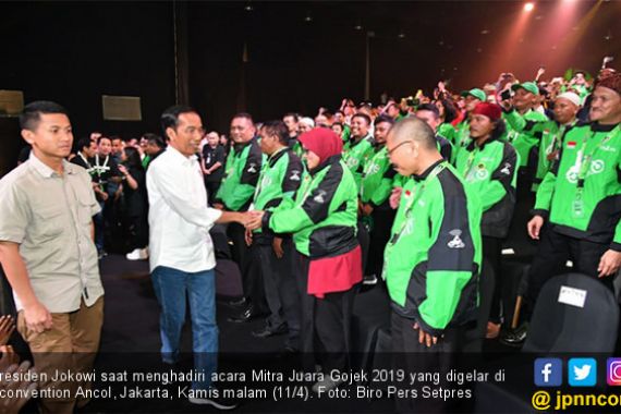 Jokowi Beri Selamat Untuk Gojek - JPNN.COM