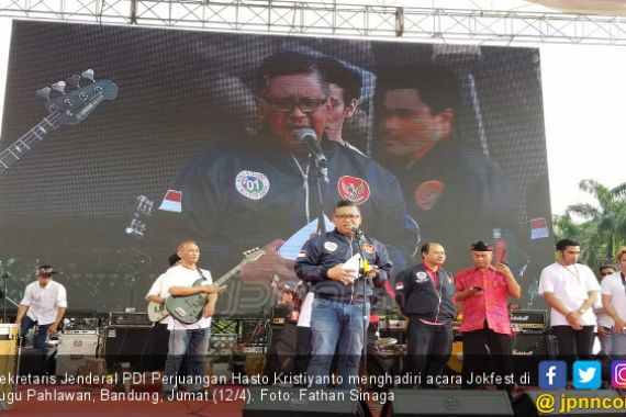 Hasto Sebut Kampanye Prabowo Sudah Tidak Laku di Bandung - JPNN.COM