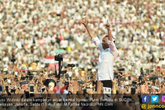 Massa Jokowi-Ma'ruf di SUGBK Membeludak, Erick Thohir: Tak Usah Dihitung - JPNN.COM