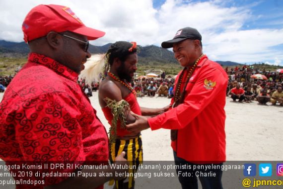 Komarudin Watubun Yakin Pemilu di Pedalaman Papua Berjalan Lancar - JPNN.COM
