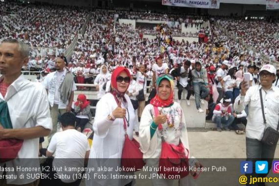 Lihat Real Count KPU Pilpres 2019, Honorer K2 Siapkan Syukuran Akbar - JPNN.COM