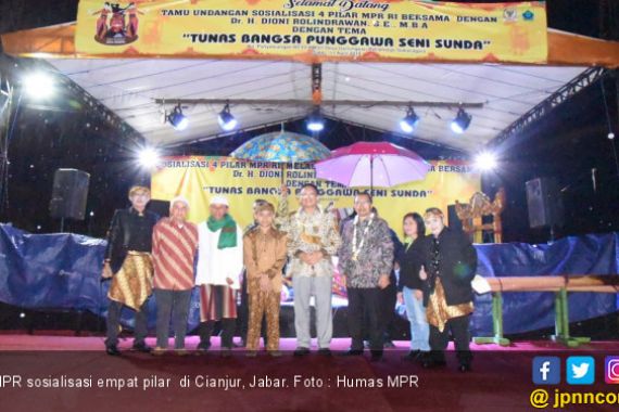 Kabupaten Cianjur Wayang Golek Ikut Sosialisasikan Empat Pilar - JPNN.COM