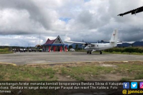 Bandara Sibisa Resmi Beroperasi, Akses Menuju Kawasan Wisata Danau Toba Makin Mudah - JPNN.COM