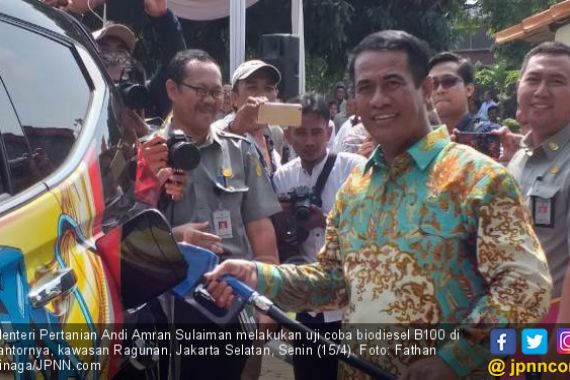 Uji Coba Biodiesel B100, Amran: Bukan Sejarah Indonesia tapi Dunia - JPNN.COM