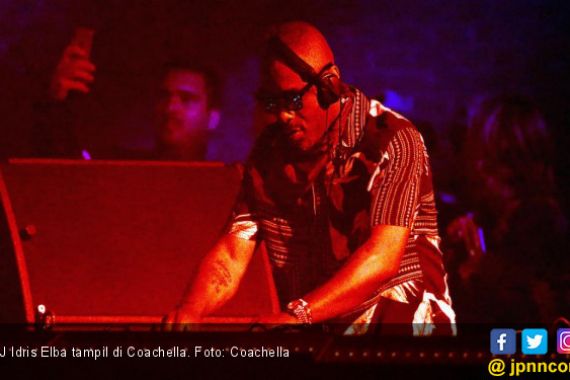 DJ Idris Elba Menggebrak Coachella - JPNN.COM