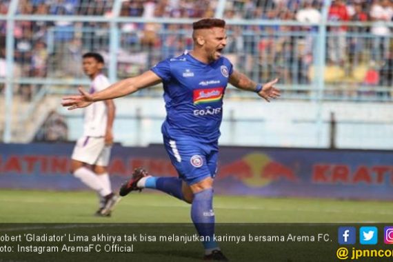 Arema FC Resmi Depak Robert Lima Guimaraes - JPNN.COM