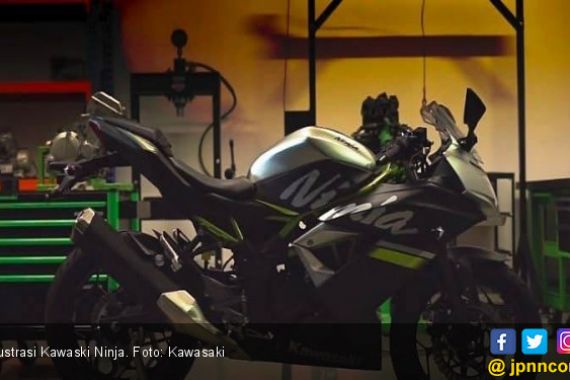 Kawasaki Mulai Menggoda dengan Dokumen Motor Listrik Berbasis Ninja - JPNN.COM