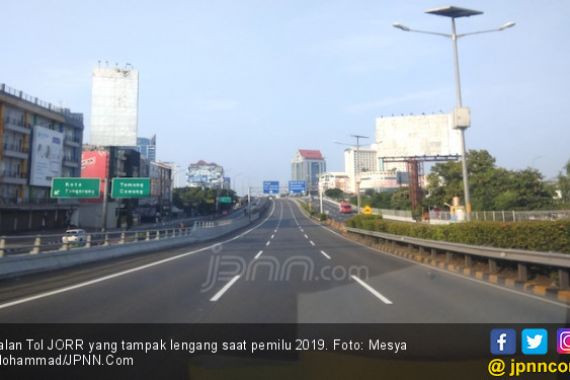 Indonesia Memilih, Jalan Tol dan Bandara Soetta Sepi - JPNN.COM