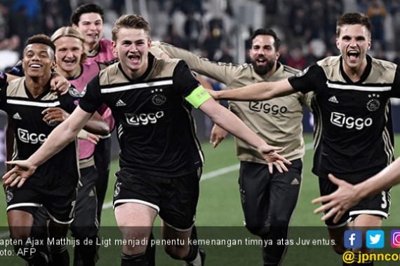 Kapten Ajax Amsterdam Matthijs de Ligt Sang Pemecah Rekor - JPNN.COM