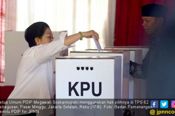 Info dari Hasto PDIP: Besok Bu Mega Mencoblos di Kebagusan, Lalu Pantau Quick Count - JPNN.COM