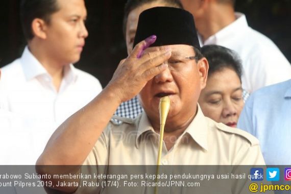 2 Kali Pilpres Prabowo Tolak Hasil Rekapitulasi KPU, Seharusnya Malu pada Rakyat - JPNN.COM