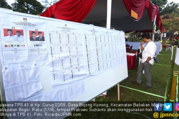 Fadli Zon dan Prabowo, Sama-sama di TPS 041 Bojong Koneng - JPNN.COM