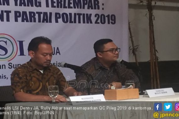 Survei LSI Denny JA: Tiga Partai Ini Untung Besar karena Pilpres - JPNN.COM