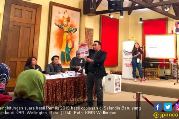 Jokowi dan PSI Jadi Jawara Pemilu 2019 di Negeri Kiwi - JPNN.COM