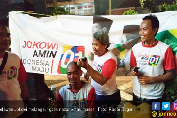 Jokowi Baru Menang Quick Count, Relawan Sudah Botak Massal - JPNN.COM