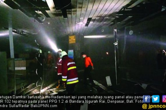 Penjelasan Kapolres Seputar Penyebab Kebakaran Bandara Ngurah Rai - JPNN.COM