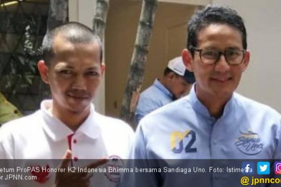 Pentolan Honorer K2 Pendukung Prabowo - Sandiaga: Semoga MK Objektif - JPNN.COM