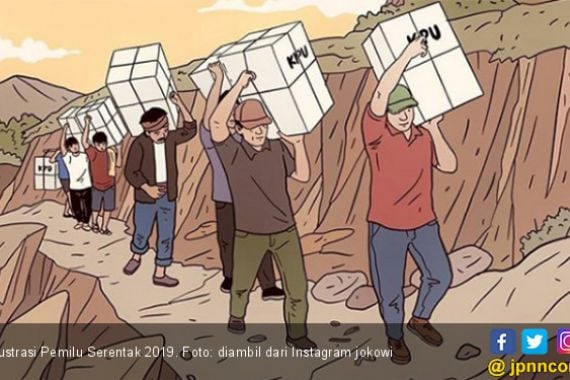 Jokowi Ikut Berduka Atas Meninggalnya Pejuang Demokrasi Selama Pemilu Serentak 2019 - JPNN.COM