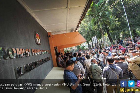 KPU Usulkan Santunan ke Pemerintah untuk Petugas KPPS yang Meninggal - JPNN.COM