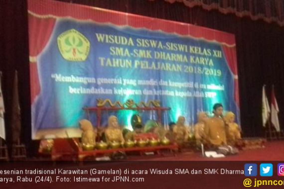 Begini Cara Yayasan Dharma Karya Tanamkan Cinta Kesenian Tradisional pada Siswa - JPNN.COM