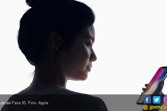 Teknologi Face ID Apple Bisa Deteksi Meski Pakai Masker - JPNN.COM