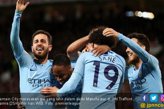 Cantik, Tampan, Sejenak City Boleh Sombong Usai Menang di Derbi Manchester - JPNN.COM