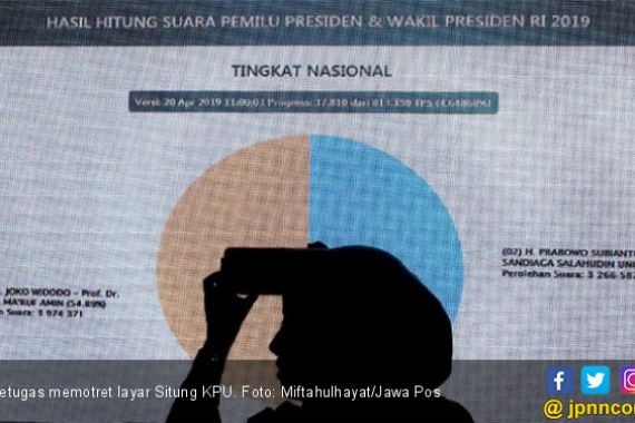 Rekapitulasi KPU: Jokowi - Ma'ruf Menang di Sumatera Utara - JPNN.COM