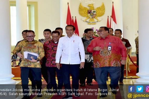 Said Iqbal Merapat ke Jokowi? Moeldoko: Ada Suasana Baru - JPNN.COM