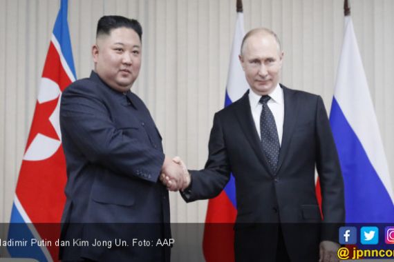 Putin dan Kim Jong Un Bertemu, Amerika Sebut Rusia Mengemis Bantuan - JPNN.COM