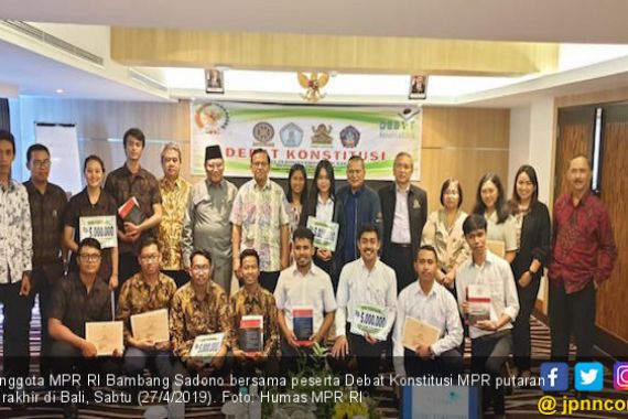 Bambang Sadono: Debat Konstitusi MPR di Bali Membahas Pemilu - JPNN.COM