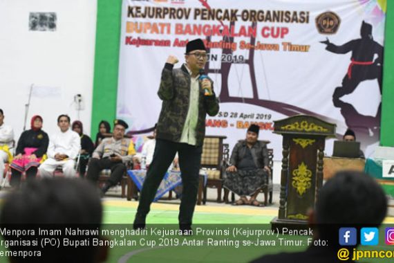 Menpora Imam Nahrawi: Pencak Silat Membawa Kebahagiaan - JPNN.COM