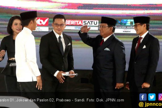 Real Count Hampir 50 Persen, Jokowi – Mar’uf Unggul Selisih 10 Juta Suara dari Prabowo – Sandi - JPNN.COM