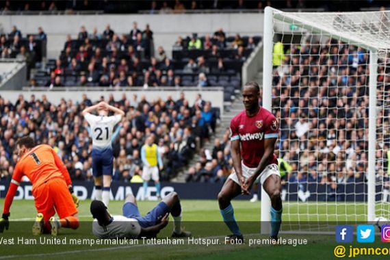 West Ham United Akhiri Rekor Apik Tottenham Hotspur - JPNN.COM