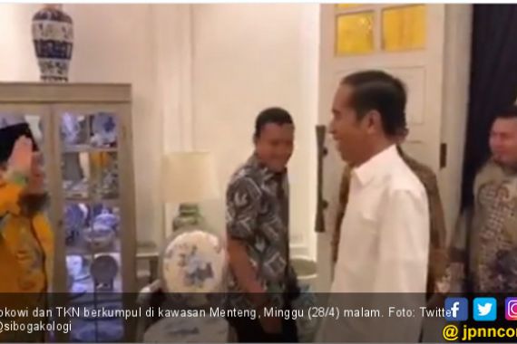 Siap Presiden! Jokowi dan TKN Sudah Bahas Kabinet? - JPNN.COM