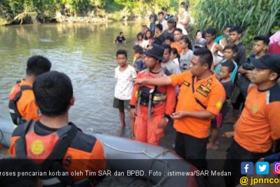 Bocah 11 Tahun Hanyut Saat Berenang di Sungai Babura - JPNN.COM