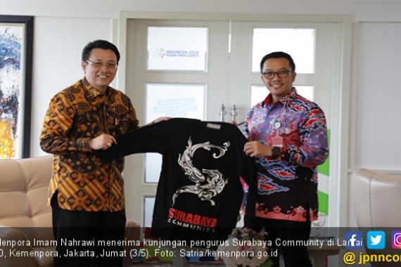 Menpora Dukung Kegiatan Positif Surabaya Community - JPNN.COM