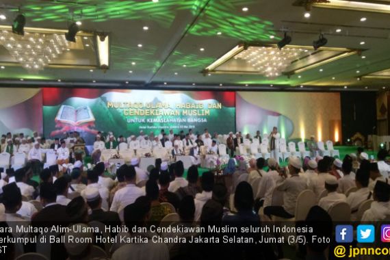 Multaqo Ulama, Habib & Cendekiawan Muslim Ajak Jaga Stabilitas Keamanan PascaPemilu - JPNN.COM