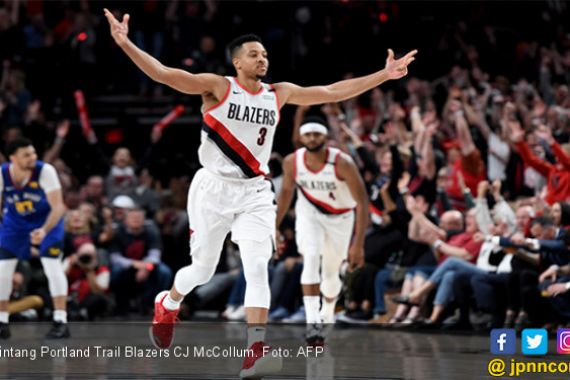 NBA Playoffs: 4 Kali Overtime, Portland Trail Blazers Pukul Denver Nuggets - JPNN.COM