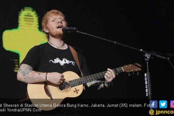 Ed Sheeran Rilis Lagu yang Ditulis di Perairan Inggris - JPNN.COM