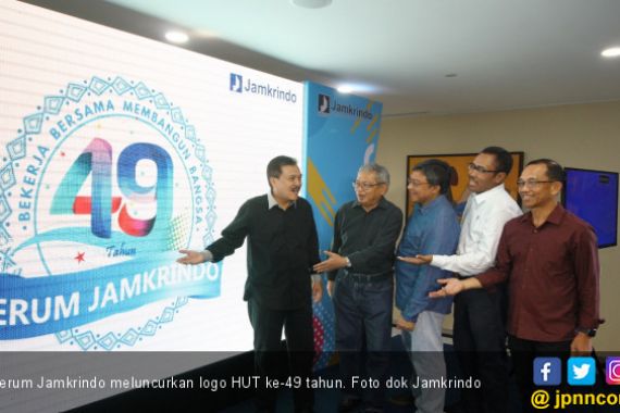Perum Jamkrindo Luncurkan Logo HUT ke-49 Tahun - JPNN.COM