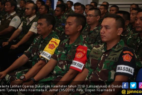 Kadiskesal: Latihan Operasi untuk Memperkukuh Satuan Kesehatan TNI - JPNN.COM