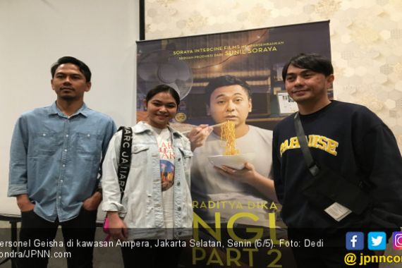 Geisha Sumbang Kunci Cinta untuk Film Raditya Dika - JPNN.COM