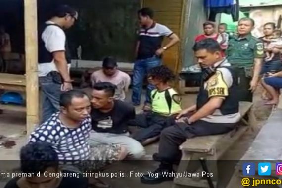 Lima Preman di Cengkareng Diringkus, Satu Ditembak Polisi - JPNN.COM