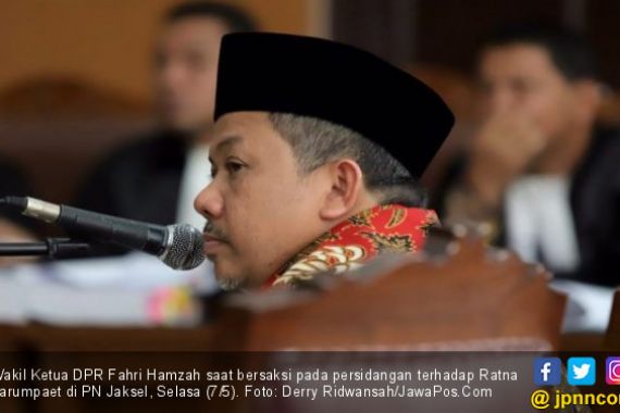 Bersaksi di Sidang Ratna Sarumpaet, Fahri Hamzah Dicecar soal Tompi - JPNN.COM
