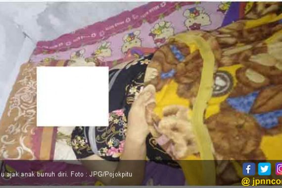 Ibu Tega Ajak Anak Bunuh Diri Minum Racun - JPNN.COM