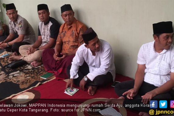 Relawan Jokowi Gelar Tahlilan Buat Serda Aju yang Meninggal Demi Menjaga Rekapitulasi Suara - JPNN.COM