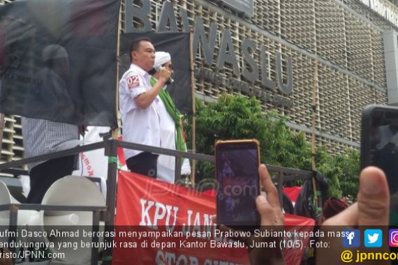 Prabowo Sampaikan Pesan untuk Pendukung yang Gelar Aksi di Bawaslu - JPNN.COM
