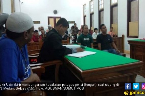 Bantah Kesaksian Polisi, Bandar Narkoba Beber Hal Mengejutkan di Ruang Sidang - JPNN.COM